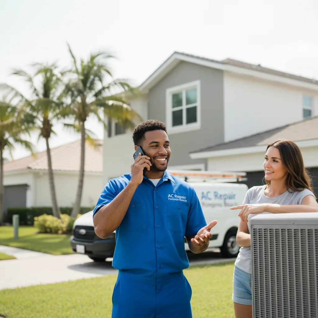 AC Repair Pompano Beach customer support in Corrales